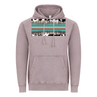Vintage Zinc western cowhide serape sunflower mama license plate Vintage Hoodie - BarkalooDesign