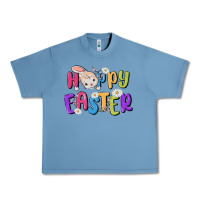 Pebble Blue easter Urban Heavy Tee - MaliasSmallBusiness