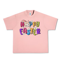 Salmon easter Urban Heavy Tee - MaliasSmallBusiness