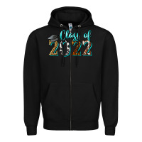 Black class of 2022 graduation Zipper Hoodie - BarkalooDesign