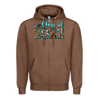 Chestnut class of 2022 graduation Zipper Hoodie - BarkalooDesign