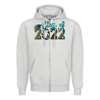 Dove Grey class of 2022 graduation Zipper Hoodie - BarkalooDesign