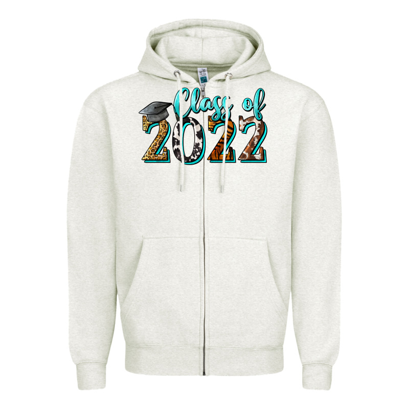 Class Of 2022 Graduation Zipper Hoodie by BarkalooDesign | Teevron