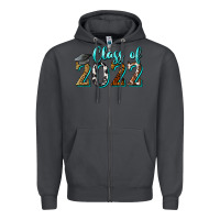 Smoke class of 2022 graduation Zipper Hoodie - BarkalooDesign