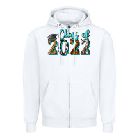 White class of 2022 graduation Zipper Hoodie - BarkalooDesign