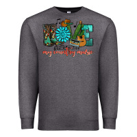 Charcoal Heather Western love my country music Premium Sweatshirt - HowdyJamesFarm