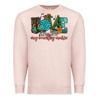 Pale Pink Western love my country music Premium Sweatshirt - HowdyJamesFarm