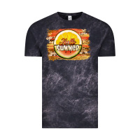 Cloud Black hello summer watermelon lemon Vintage Tee - Jasminsmagicworld