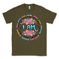 Army Green i am inspiration Classic Tee - MaliasSmallBusiness
