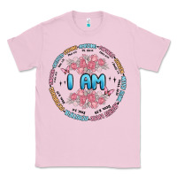 Bubblegum Pink i am inspiration Classic Tee - MaliasSmallBusiness