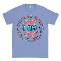 Colony Blue i am inspiration Classic Tee - MaliasSmallBusiness
