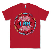 Red i am inspiration Classic Tee - MaliasSmallBusiness