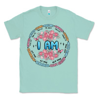 Seafoam i am inspiration Classic Tee - MaliasSmallBusiness