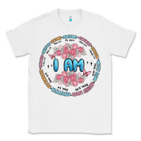 White i am inspiration Classic Tee - MaliasSmallBusiness