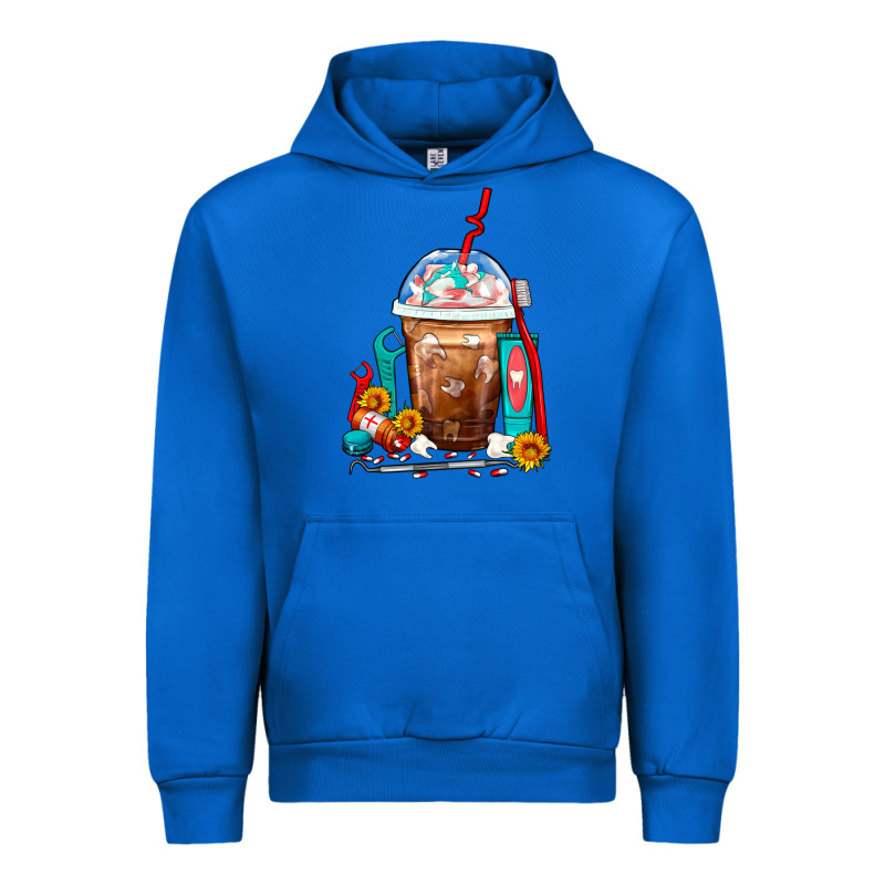 Dentist Frappe Coffee Urban Hoodie by FaDigitalArtStudio | Teevron