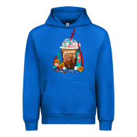 Cobalt Dentist Frappe Coffee Urban Hoodie - FaDigitalArtStudio