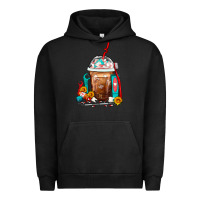 Pigment Black Dentist Frappe Coffee Urban Hoodie - FaDigitalArtStudio