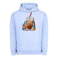 Pigment Grape Ice Dentist Frappe Coffee Urban Hoodie - FaDigitalArtStudio