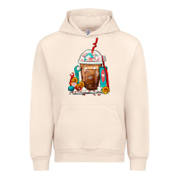 Sandshell Dentist Frappe Coffee Urban Hoodie - FaDigitalArtStudio