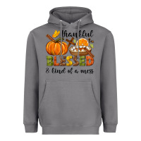 Storm Thankful blessed and kind of a mess Heavyweight Hoodie - NancyCooperArtShop