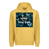 Antique Gold all this mama want is a silent night Premium Hoodie - TumblerDesignByShophia