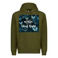 Army Green all this mama want is a silent night Premium Hoodie - TumblerDesignByShophia