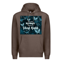 Coffee all this mama want is a silent night Premium Hoodie - TumblerDesignByShophia