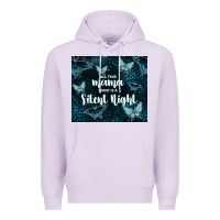 Lilac all this mama want is a silent night Premium Hoodie - TumblerDesignByShophia