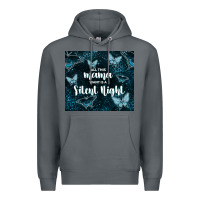 Rock all this mama want is a silent night Premium Hoodie - TumblerDesignByShophia