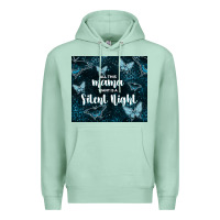 Seafoam all this mama want is a silent night Premium Hoodie - TumblerDesignByShophia