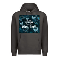 Smoke all this mama want is a silent night Premium Hoodie - TumblerDesignByShophia