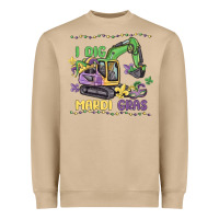 Mushroom i dig mardi gras Heavyweight Sweatshirt - MaliasSmallBusiness