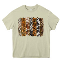 Mossy western animal patterns brushstoke Heavy Core Tee - BarkalooDesign