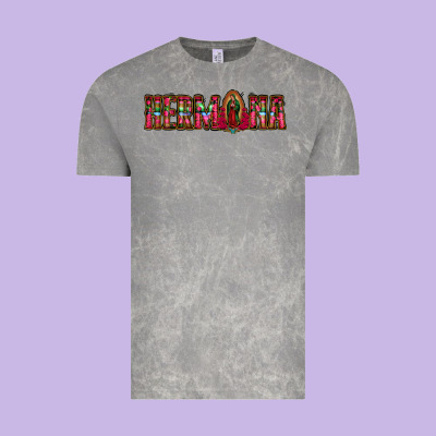 Hermana Floral Aztec Leopard Vintage Tee Designed By Jasminsmagicworld
