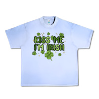 Grape Ice kiss me i'm irish Urban Heavy Tee - MaliasSmallBusiness