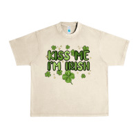 Sandshell kiss me i'm irish Urban Heavy Tee - MaliasSmallBusiness