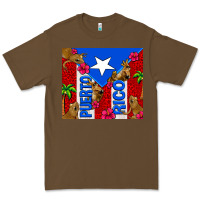 Cacao puerto rico coqui leopard Premium Tee - AdoDesignShop