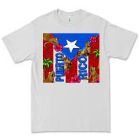 Dove Grey puerto rico coqui leopard Premium Tee - AdoDesignShop