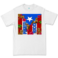 White puerto rico coqui leopard Premium Tee - AdoDesignShop
