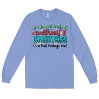 Colony Blue im  kind of a mix of sweetheart and smartass Long Sleeve Tee - MaliasSmallBusiness