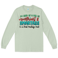Im  Kind Of A Mix Of Sweetheart And Smartass Long Sleeve Tee | Teevron