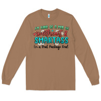 Toasted Coconut im  kind of a mix of sweetheart and smartass Long Sleeve Tee - MaliasSmallBusiness