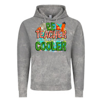 Cloud Rock pe teacher but cooler Vintage Hoodie - NancyCooperArtShop