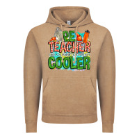 Vintage Coffee pe teacher but cooler Vintage Hoodie - NancyCooperArtShop