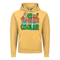 Vintage Mustard pe teacher but cooler Vintage Hoodie - NancyCooperArtShop