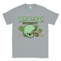 Heather Grey saint patrick university Classic Tee - MaliasSmallBusiness