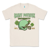 Natural saint patrick university Classic Tee - MaliasSmallBusiness