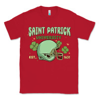 Red saint patrick university Classic Tee - MaliasSmallBusiness