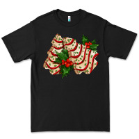 Black white christmas tree cake ado Premium Tee - AdoDesignShop