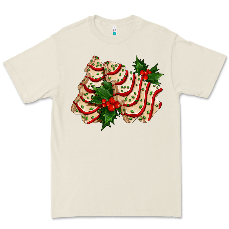 White Christmas Tree Cake Ado Premium Tee by AdoDesignShop | Teevron